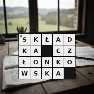 Rozwiązanie krzyżówki: zbierana przez skarbnika organizacji - składka członkowska | hasła, synonimy i podpowiedzi Hasło krzyżówkowe zbierana przez skarbnika organizacji - składka członkowska – rozwiązanie, synonimy, podpowiedzi i definicje krzyżówkowe